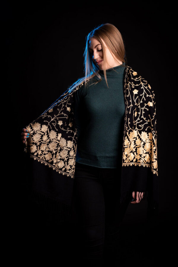 Luxe Winter Elephant Poncho