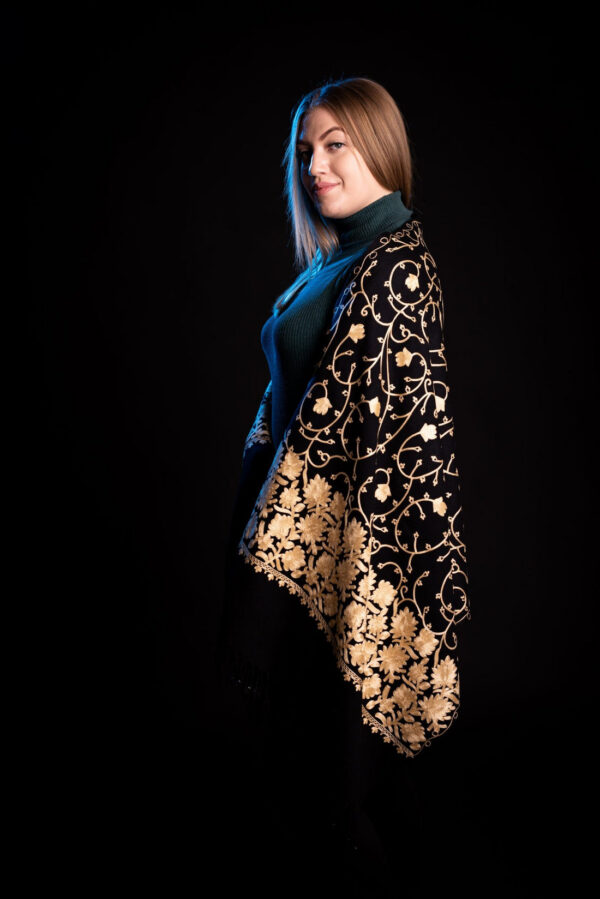 Elephant Kingdom Cape Shawl