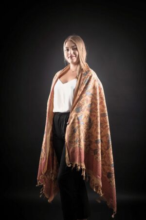 Royal Elephant Cashmere Wrap